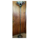 Tiffany Style Swag Glass Floor Lamp