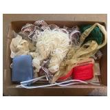 Tray Lot Of Assorted Crafting