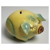 Hull Pottery Piggy Bank (Damage Pictured)