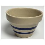 RRPCo, Stoneware Pottery Banded Bowl With Wide