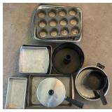 Tray Lot Of Assorted Bakeware Including Muffin