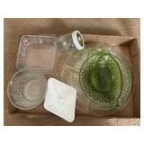Tray Lot Consisting Of Plastic Divider Platter,