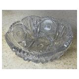 7 1/2 ï¿½ Crystal Hobstar Bowl