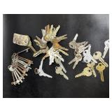Approximately 60 Assorted Keys