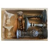 (7) Assorted Candle Holders