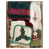 Assorted Dish Towels, Pot Holders & More