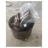 Bucket W/ Cement Mix