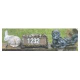 (3) Assorted Outdoor Decor