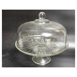 12ï¿½ Pedestal Cake Stand w/ Dome Lid