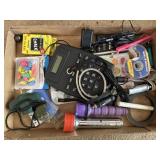 Assorted Items Including Tape, Calculator,