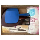 Curling Irons, Hand Held Mirrors, & Cotton Balls
