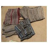 5 Braided Rugs Assorted Sizes