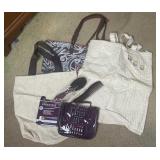 Tray Lot Of 3 Assorted Bags & Keranique Hair