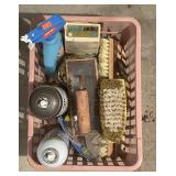 Tray Lot Of Assorted Items Including Mr. Clean,