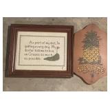 (2) Wall Decor