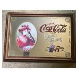 17ï¿½ x 25ï¿½ Coca Cola Collectors Mirror