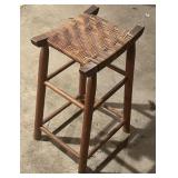 24" Woven Stool