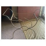 19ï¿½ x 25 1/2ï¿½ Vintage Vanity Stool