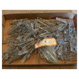 Tray Lot of Drapery Slip On Hooks 1ï¿½