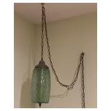 Green MCM Hanging Pendant Lamp