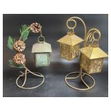 (2) Tea Light Candle Holders