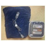 (2) Assorted Heated Throws