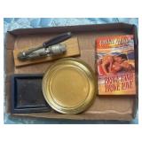 Tray Lot Consisting Of Ash Tray, Nut Cracker &
