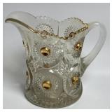 EAPG Gold Trimmed Pitcher
