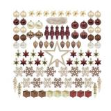 101-Piece Christmas Tree Ornament Set