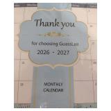 2026-2027 Monthly Calendars (4)