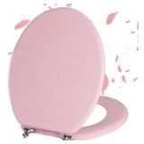 Pink Round Toilet Seat