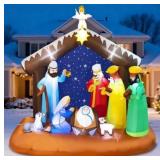 Christmas Inflatable Nativity Scene