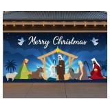 Garage Door Christmas Cover