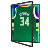 Black Jersey Display Case