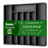 Black Plastic Drawer Organizer