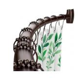 Bonpally Bronze Shower Rod