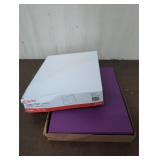 Staples Purple Folders