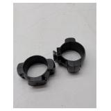 Black Metal Scope Rings