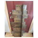 Wooden Zigzag Shelf