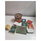 Vintage Tobacco Tins Assortment