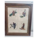 Framed Norman Rockwell Prints
