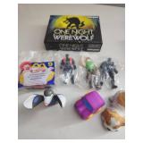Toy Figures and Games Lot