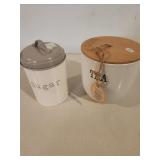 Tea and Sugar Canisters