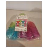 20-Piece Plastic Margarita Glass Set