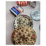 Vintage Metal Figurines and Ephemera