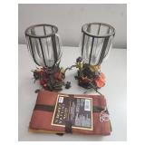 Glass Holders and Napkins