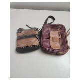 Two Small Leather Bags