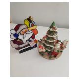Holiday Decor: Santa and Tree