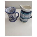 Two Ceramic Pitchers