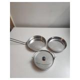 Stainless Steel Pans Set